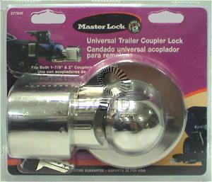 Master Lock Universal Trailer Coupler Lock Tool (fits 48mm, 51mm Couplers) 377 DAT