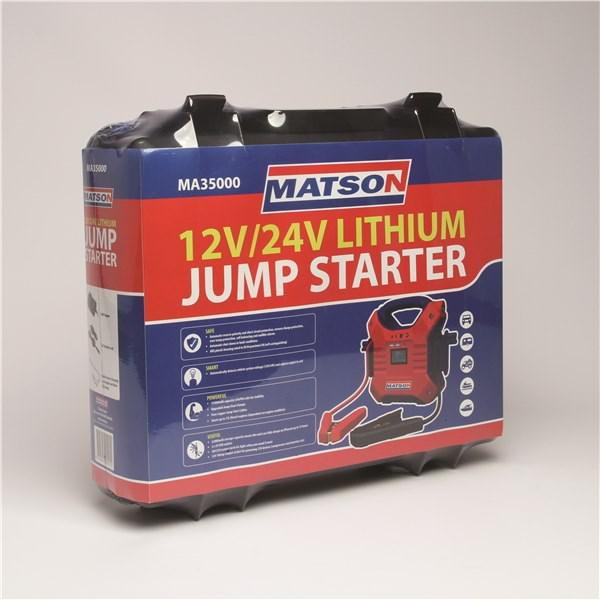 Matson Jumpstarter 12/24V LiFePO 35000mAh MA35000
