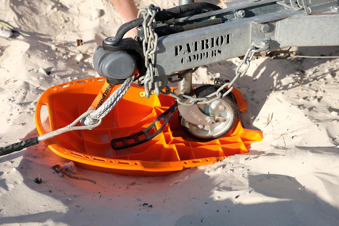 MAXTRAX Orange Trailer Skid Trailer Recovery