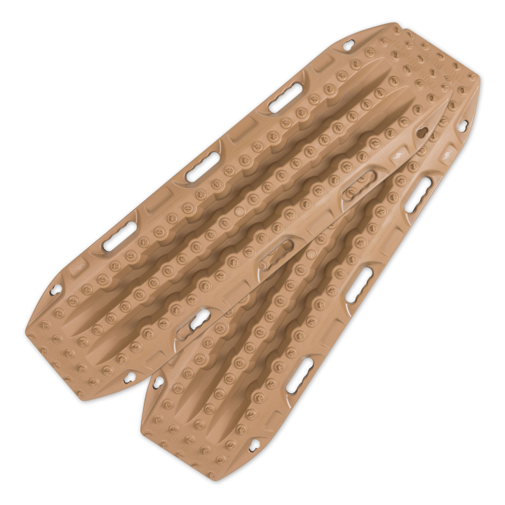 MAXTRAX MK2 4x4 Recovery Tracks Desert Tan with Telltale Leashes