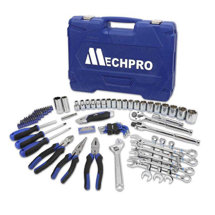 Mechpro Automotive Tool Kit 123pc MP228KCRV