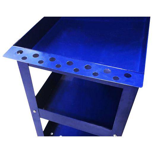 Mechpro 3 Tier Shelf Service Cart w/Tool Holder MPBSC3-1