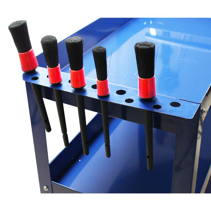 Mechpro 3 Tier Shelf Service Cart w/Tool Holder MPBSC3-1