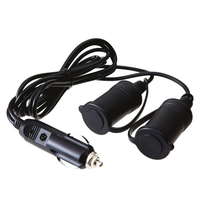 Mechpro C/Lighter Accessory Extension Plug Lead 2-Outlet 5A 12V MPEA02