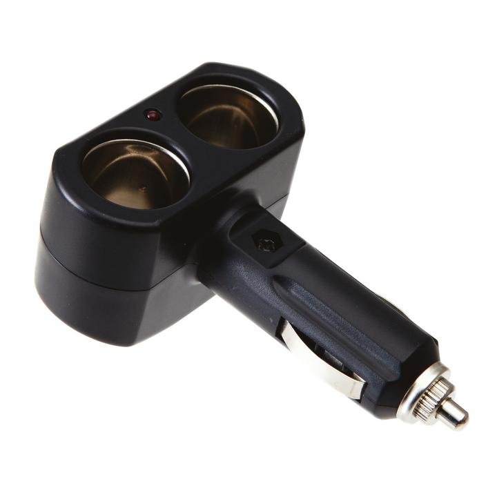Mechpro Cigarette Lighter Double Plug Adaptor 10A 12V MPEA06