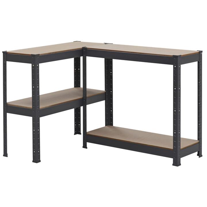 Mechpro 150Kg 1504 x 813 x 313mm 4 Shelf Shelving Unit