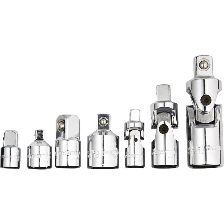 Mechpro Adapter & Universal Joint Set 7pc
