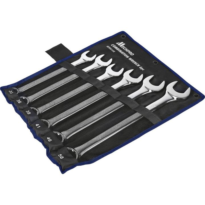 Mechpro X-Large Combination Wrench Set 6pc