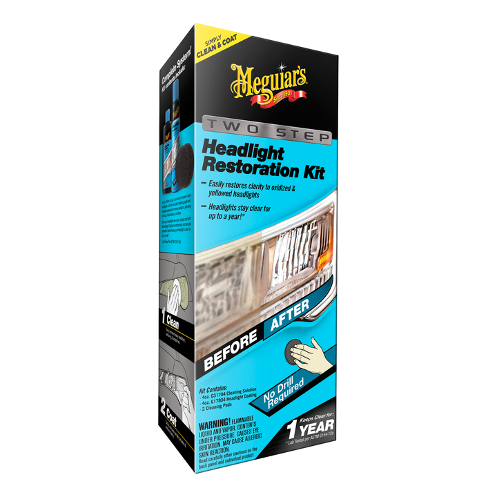 Meguiars Two Step Headlight Restoration Kit G2970