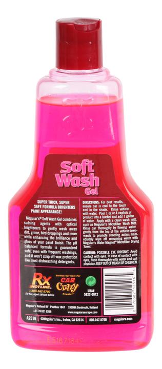 Meguiars Car Wash Soft Wash Gel 473ml A2516