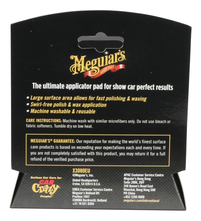 Meguiars Applicator Pads 2 Pack 12.5cm 5in X3080EU