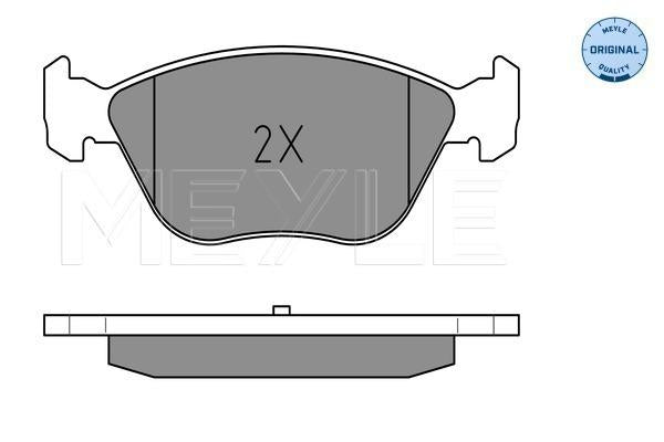 MEYLE Original Brake Pad Set Front 025 216 3619/W