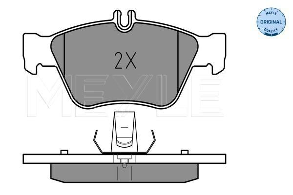 MEYLE Original Brake Pad Set Front 025 216 6419
