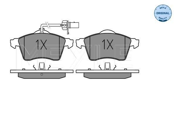 MEYLE Original Brake Pad Set Front 025 218 8519/W