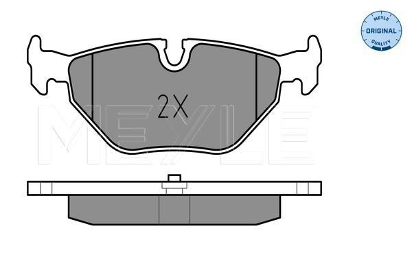 MEYLE Original Brake Pad Set Rear 025 219 3417