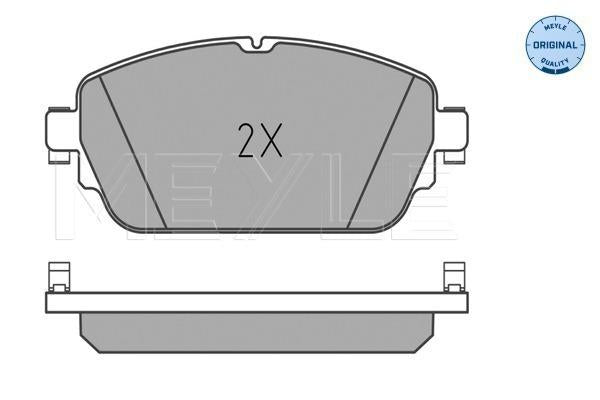 MEYLE Original Brake Pad Set Front 025 220 3219