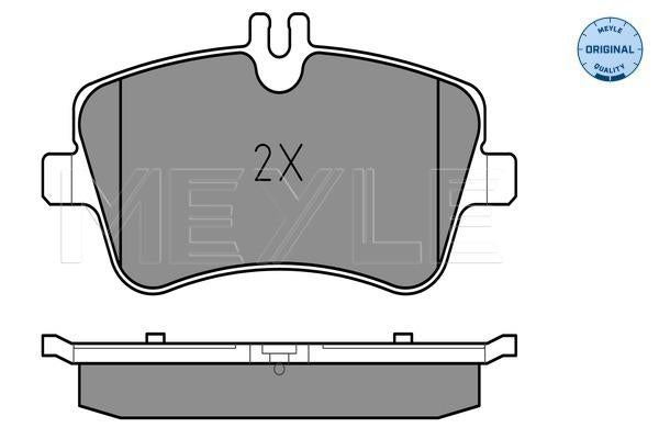 MEYLE Original Brake Pad Set Front 025 231 4419