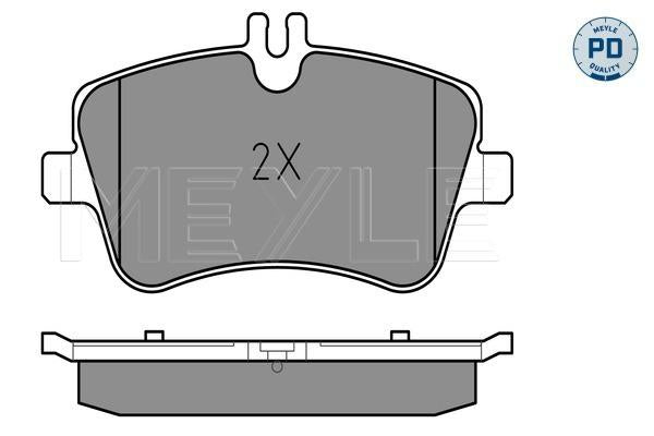 MEYLE PD Brake Pad Set Front 025 231 4419/PD