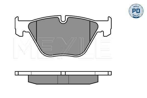 MEYLE PD Brake Pad Set Front 025 233 1320/PD