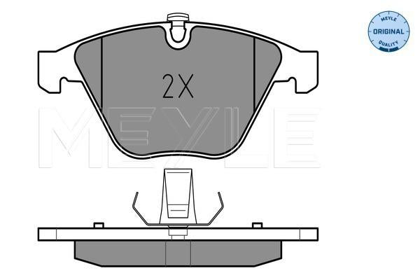 MEYLE Original Brake Pad Set Front 025 233 4720