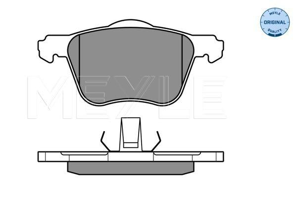 MEYLE Original Brake Pad Set Front 025 235 9018