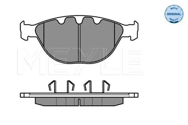 MEYLE Original Brake Pad Set Front 025 237 9120