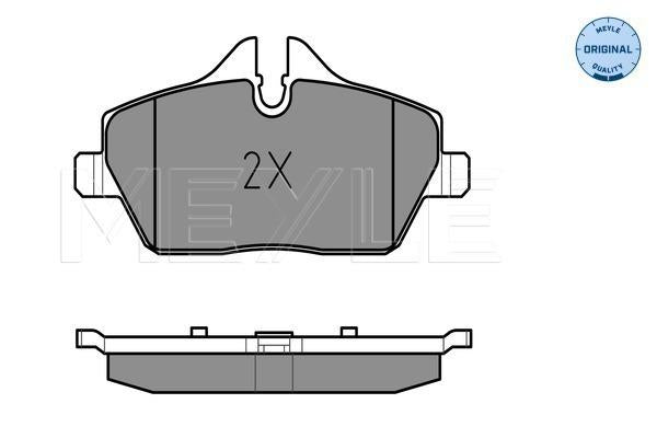 MEYLE Original Brake Pad Set Front 025 239 1517