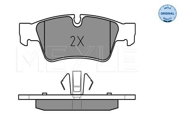 MEYLE Original Brake Pad Set Rear 025 239 2318