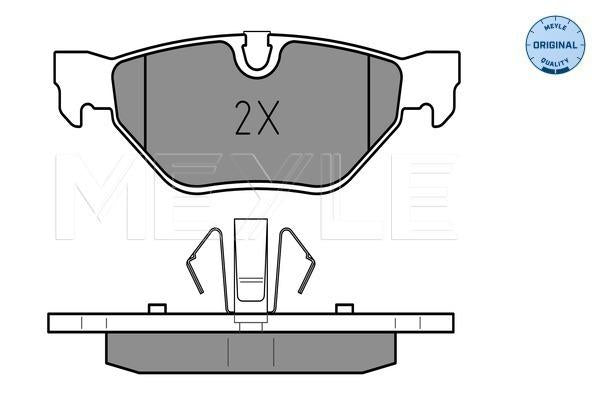 MEYLE Original Brake Pad Set Rear 025 239 2617