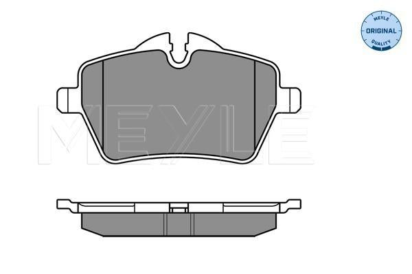 MEYLE Original Brake Pad Set Front 025 239 8418