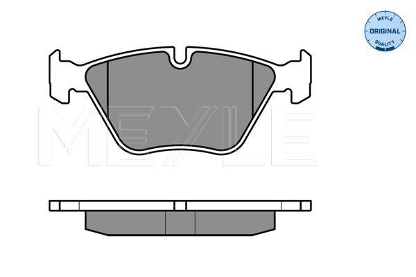 MEYLE Original Brake Pad Set Front 025 240 9620