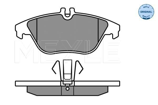 MEYLE PD Brake Pad Set Rear 025 242 5317/PD