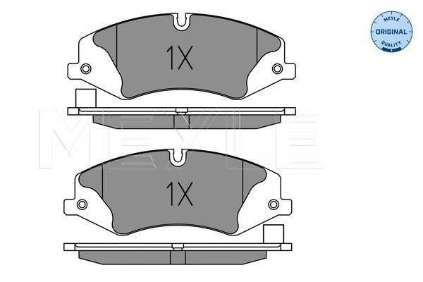 MEYLE Original Brake Pad Set Front 025 250 2119