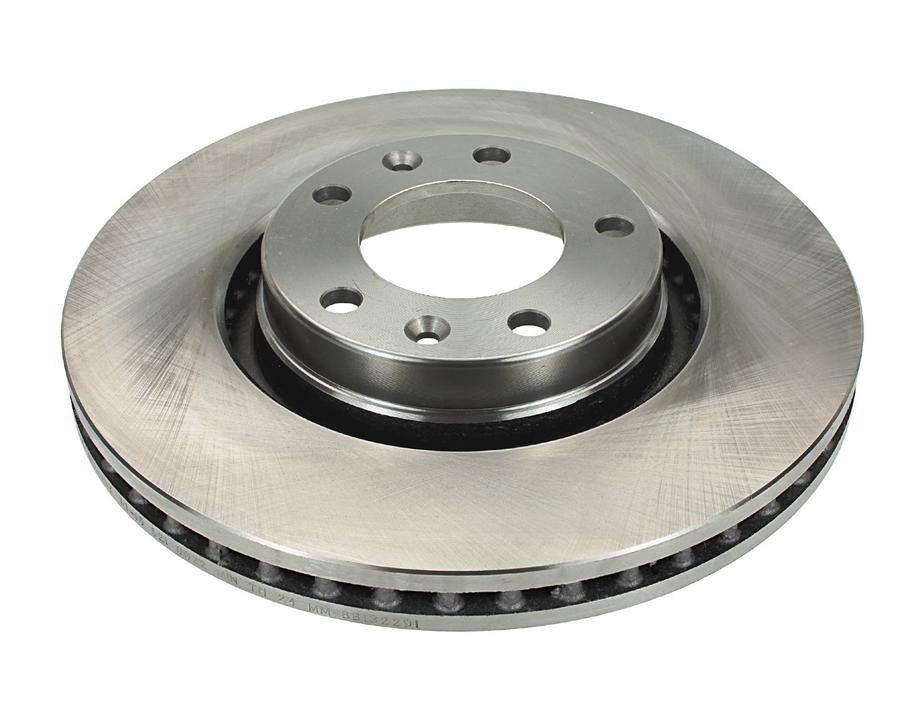 MEYLE Original Brake Rotor Front Single 11-15 521 0022