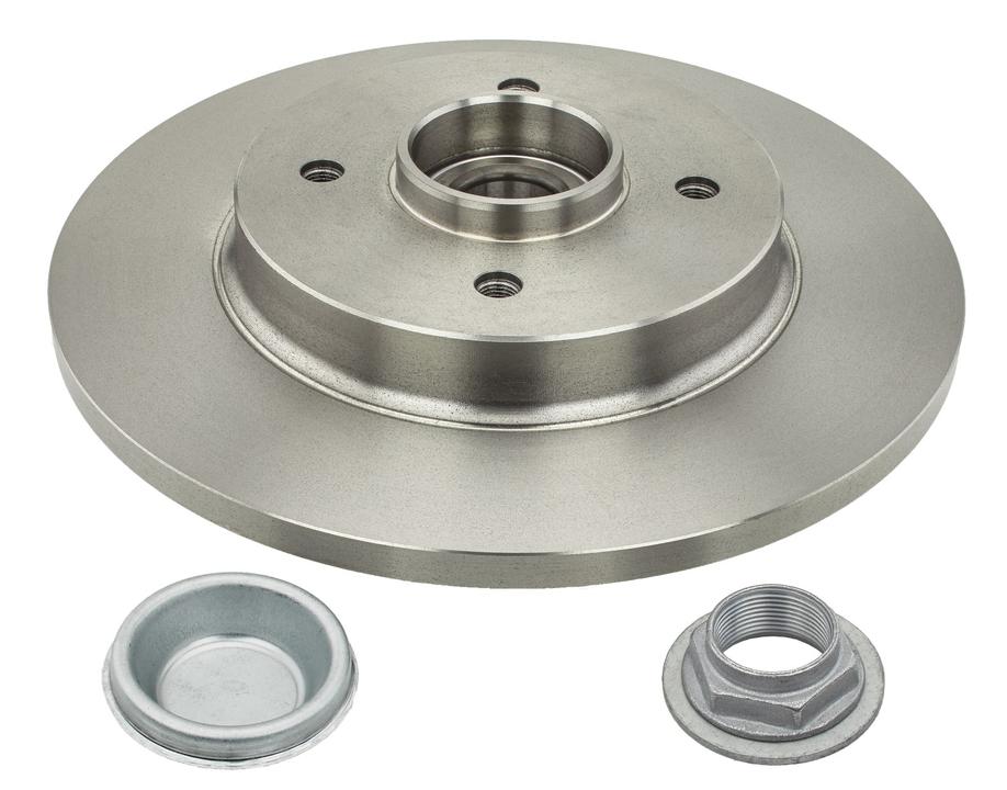 MEYLE Original Brake Rotor Rear Single 11-15 523 4104