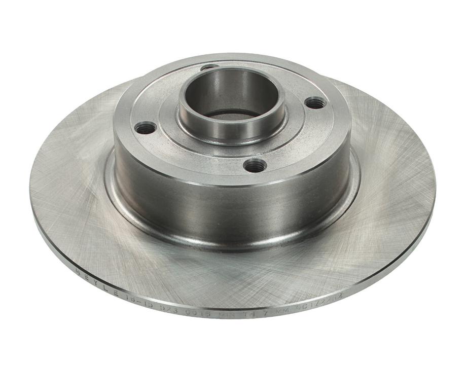 MEYLE Original Brake Rotor Rear Single 16-15 523 0016
