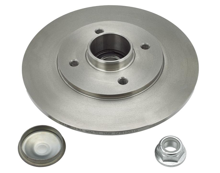 MEYLE Original Brake Rotor Rear Single 16-15 523 4104