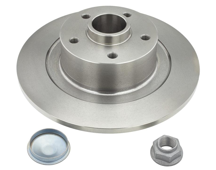 MEYLE Original Brake Rotor Rear Single 16-15 523 4107