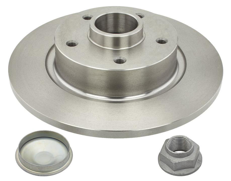 MEYLE Original Brake Rotor Rear Single 16-15 523 4109