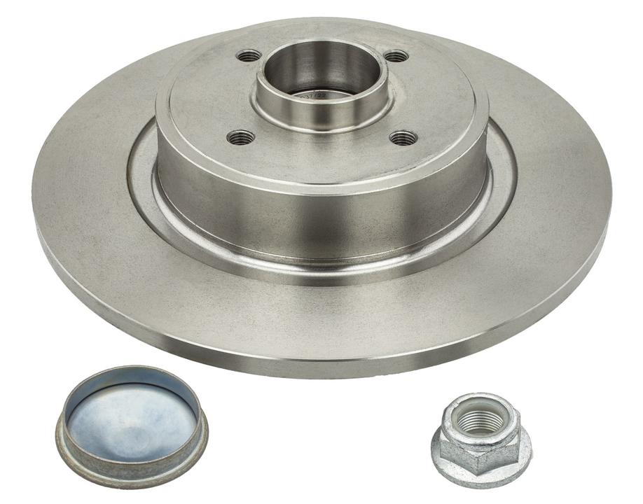 MEYLE Original Brake Rotor Rear Single 16-15 523 4113