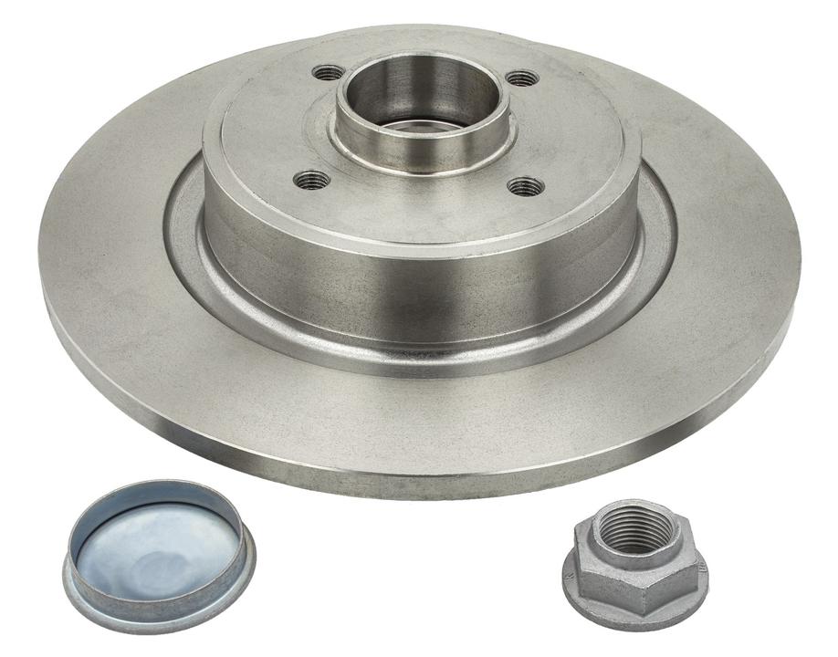 MEYLE Original Brake Rotor Rear Single 16-15 523 4116