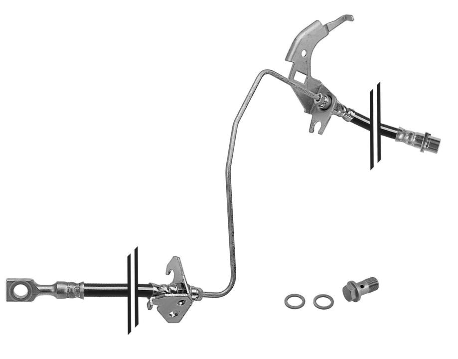 MEYLE Original Brake Hose Rear LH 614 525 0010