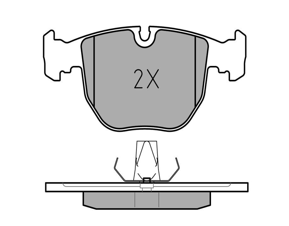 MEYLE PD Brake Pad Set Front 025 214 8619/PD