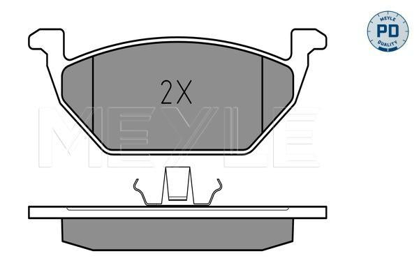 MEYLE PD Brake Pad Set Front 025 231 3119/PD