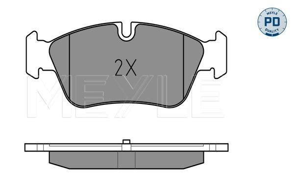 MEYLE PD Brake Pad Set Front 025 239 3517/PD