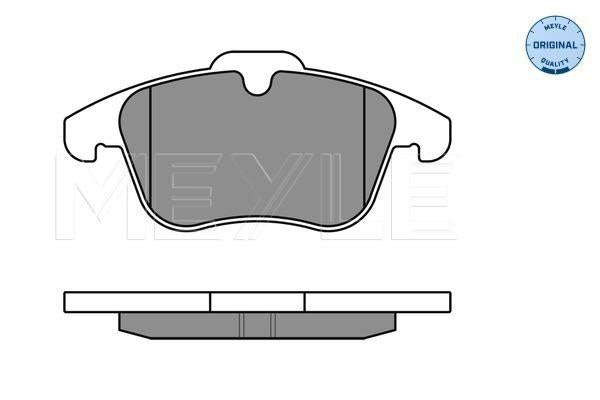 MEYLE Original Brake Pad Set Front 025 243 3218