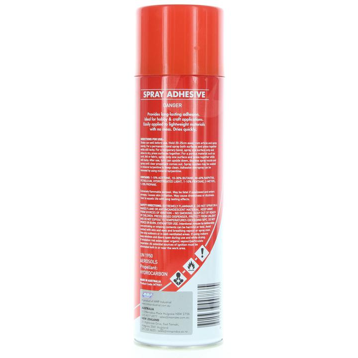 Motortech Adhesive Aerosol Spray 350g MT9001