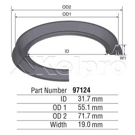 Kelpro Oil Seal 97124