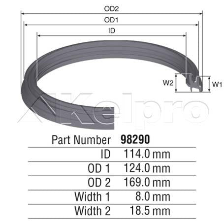 Kelpro Seal Kit-Timing    (Seals Only) KSK222