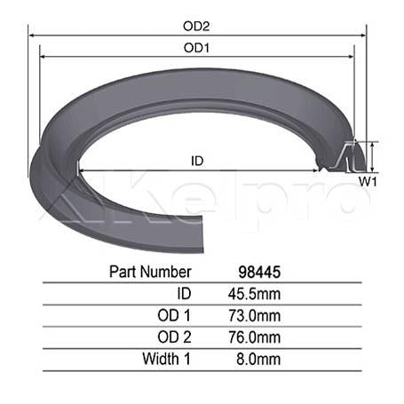 Kelpro Oil Seal 98445